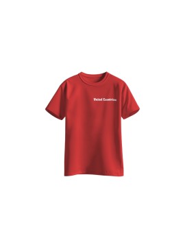 T-shirt Red United Countries - KIDS