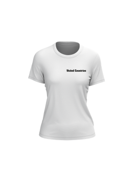T-shirt White United Countries