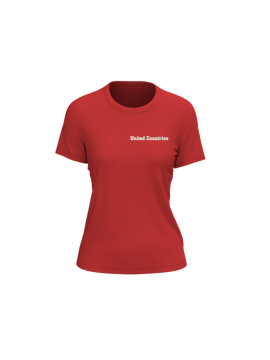 T-shirt Red United Countries