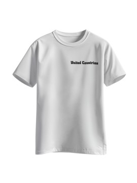 T-shirt White United Countries Man