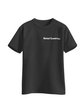 T-shirt Black United Countries Man