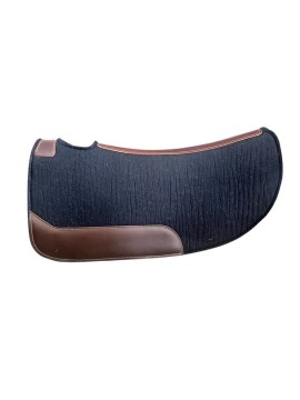 Saddle Pad Black Stoated