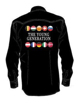 THE YOUNG GENERATION 2019 MAN SHIRT LONG SLEEVES