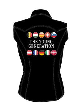 THE YOUNG GENERATION 2019 WOMAN SHIRT SLEEVELESS
