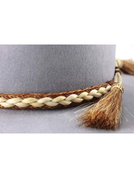 Horsehair band B1 White