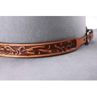 Leather band A14 Camel
